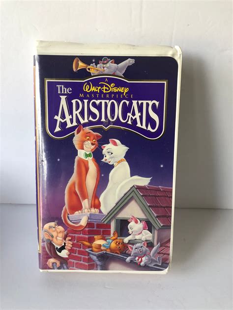 The Aristocats (1970) is a UK VHS release by Disney Videos on 27th March 1995 and 13th March 2000. . The aristocats 1996 vhs